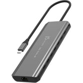 Used j5CREATE USB-C Dual 4k HDMI 10GBPS Mini Dock 100W